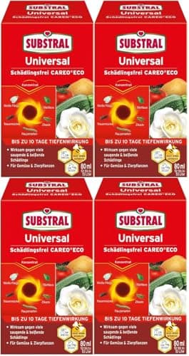 4 X 80ml Substral®Universal Schädlingsfrei Careo Eco