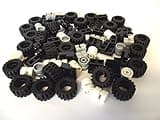 LEGO - 72-teilige Räder, Reifen und Achsensatz Die Lieferung erfolgt wie abgebildet.