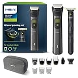 Philips Multigroom Series 9000, 13-in-One-Barttrimmer und Haarschneider inkl. OneBlade, für Gesicht, Kopf und Körper, 27 Längeneinstellungen (0.2-20 mm), schwarz (Modell MG9530/15)