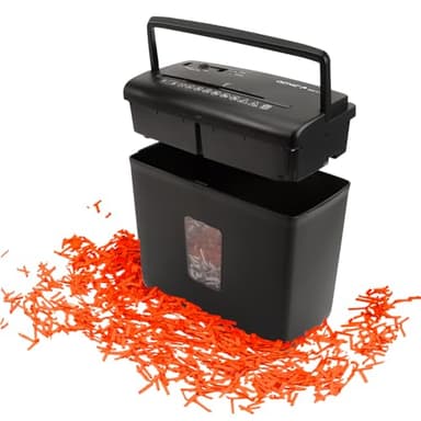 Genie 440 X II Schredder Aktenvernichter P4 | Praktischer Papierschredder mit Partikelschnitt | 9L Auffangvolumen & Auto-Start-Stopp | Kompakter Aktenschredder für Zuhause oder Büro | Shredder Papier