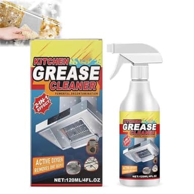 Powerful Kitchen Grease Cleaner, Leistungsstarker Küchenfett-Reiniger, Küchenfett-Reiniger, Küchenschaumreiniger, Hochleistungs-Küchenschäumentfetter & Reiniger, Mehrzweckreiniger Spray