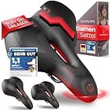 Impact® ComfortFit Fahrradsattel Herren Damen – Ergonomisch, Bequem & Schmerzfrei – Weicher Prostata- und Gel-Sattel für Mountainbike, MTB, City, Trekking & E-Bike