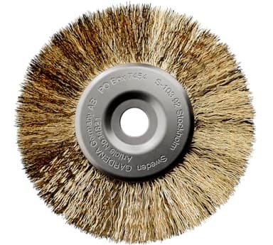 Gardena Fugenbürste Stahldraht: Zubehör und Ersatzteil für die Akku-Fugenbürste EasyWeed 1800/18V P4A, zur Unkrautentfernung auf unempfindlichen Außenflächen, mit Stahldrahtborsten (14821-20)