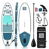 TIGERXBANG Aufblasbare SUP Boards Stand Up Paddleboarding 305x80x15cm mit hochwertigem SUP-Zubehör, Allround-Paddle-Boards für Erwachsene/Kinder, Defender Collection Blau