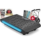 Sportstech sVibe - 4D Vibrationsplatte für Zuhause – 99 Trainingsstufen – Deutsche Qualitätsmarke – Smart LED – Ultra-leise – Elegantes Hexagon-Design - Massagefunktion – Training Bauch Beine Po – App