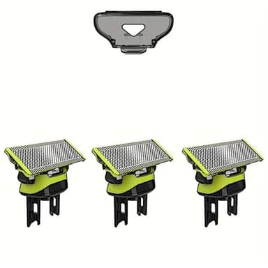 Ersatzklingen für One Blade, 2/3/4/6er Packung, für Philips One Blade Elektrorasierer/Barttrimmer (3)