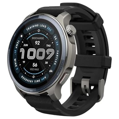 Amazfit Balance 2 Smartwatch 47mm 1.5'' AMOLED Sapphire Glass, Offline-Karten, Dualband-GPS, 21 Tage Akkulaufzeit, 170+ Sportmodi, HYROX & Golfmodus, Herzfrequenz & Schlaftracking für Android & iPhone