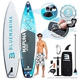 Stand Up Paddling Board | Bluemarina Mapuna 330x76x15 cm bis 200 kg | 𝟓 𝐉𝐀𝐇𝐑𝐄 𝐆𝐀𝐑𝐀𝐍𝐓𝐈𝐄 - SUP Board - Stand Up Paddle - Standup Paddle Board - Surfbrett aufblasbar - Wassersport
