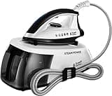 Russell Hobbs Dampfbügelstation Steam Power (2400W, 4,5 Bar Dampfdruck, herausnehmbarer 1,3 l Wassertank) Bügeleisen 24420-56