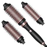 Atopskins 3 in 1 Thermal Brush Set Double PTC Thermobürste 180-200℃ Heiße Bürste Rundbürste für Haarstyling Warmbürste Glättbürste Haarstyler Glättungsbürste Stylingbürsten für Frauen, 32mm+38mm+45mm