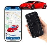TKMARS Auto GPS Tracker GPS Tracker Ohne ABO 240 Tage Standby-Zeit Mit Kostenlosen Apps, Starke Magnetische Abdichtung, 20000mah
