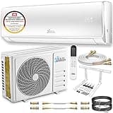 Kältebringer Split Klimaanlage Quick Connect - 12000 BTU (3,4 kW) Klimagerät mit Heizfunktion, WiFi & App, bis 91qm, sehr leise - 5m Kupferleitung, Kältemittel R32, Montagematerial, Wandhalterung
