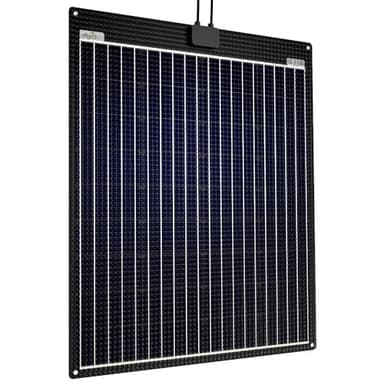 Offgridtec ETFE-AL 100W semi-flexibles 23V Solarpanel mit integrierter Aluminiumplatte V2