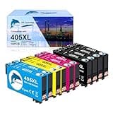 GoToners 405XL Druckerpatronen Kompatibel für Epson 405 XL Patronen für Workforce Pro WF-4820 WF-3820 WF-4830 WF-3825 WF-4825 WF-7840 WF-7830 WF-7835 Drucker (4 Schwarz, 2 Cyan, 2 Magenta, 2 Gelb)