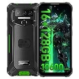 OUKITEL WP23 Pro Outdoor Handy Ohne Vertrag - 16(8+8) GB RAM +128GB ROM, Android 13 Outdoor Smartphone mit 10600mAh Akku, 6,52" HD+ Display, 13MP+5MP, IP68 Wasserdichit Handy/4G Dual SIM/NFC/OTG/GPS