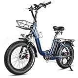 HANEVEAR Elektrofahrräder 20 Zoll E Bike Klapprad Pedelec 24Ah/48V Lithium-Akku | bis zu 140km, 250W Heckmotor, Hydraulische Bremse, Elektrofahrrad Trekking/City Pedelec für Damen und Herren