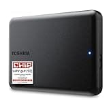 Toshiba Canvio Partner 2TB Portable 2.5'' Externe Festplatte, USB 3.2, Mac & Windows kompatibel. Xbox, PS4, PS5 (HDTB520EK3AB)