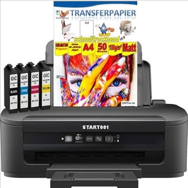 Dr. Inkjet A4 Sublimationsstarterpaket Start001 - Alles drin um loszulegen