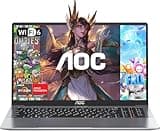 AOC Gaming Laptop AMD Ryzen7 5825U(up to 4.5GHz),16,1 Zoll Backlit Keyboard Computer,16GB DDR4 512GB SSD Notebook,Radeon Vega 8,HDMI,Webcam,WiFi6