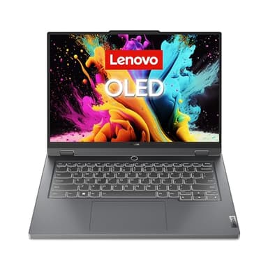 Lenovo Legion Slim 5 Gaming Laptop | 14,5" 2.8K OLED Display | 120Hz | AMD Ryzen 7 7840HS | 16GB RAM | 512GB SSD | NVIDIA GeForce RTX 4060 | Win11 Home | QWERTZ | grau | 3 Monate Premium Care