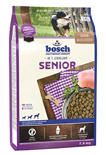 bosch HPC Senior | Hundetrockenfutter für ältere Hunde aller Rassen | 1 x 2.5 kg