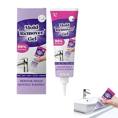 Schimmelentferner Gel, Entferner Vexclean Gel, Leistungsstarkes Haushaltsreinigungsgel, Kalkentferner Dusche Stark, Fleckenentferner, Geruchsentferner, Für Fliesenfugen In Bad Und Küche