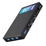MeLE Mini PC, Quieter3Q Celeron N5105 8GB 128GB Micro Computer Lüfterlose Kleine Desktop mit Gigabit Ethernet 2.4G/5G WiFi, PXE, Dual 4K HDMI, VESA für Büro/Studium/Home