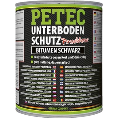 PETEC Unterbodenschutz Bitumen Pinseldose 1000 ml - 73100