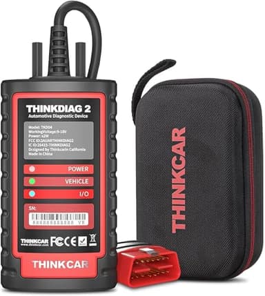 thinkcar obd2 Diagnosegerät,ThinkDiag 2 Bluetooth OBD2 Diagnose Scanner für Alle Fahrzeuge mit 15 Reset Funktionen für Alle System Diagnosen,Autodiagnose Unterstützung OBDII/EOBD/CAN-FD Protokoll…