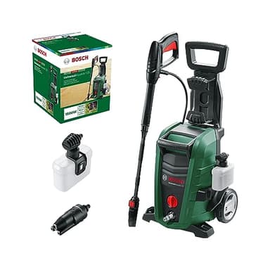 Bosch Hochdruckreiniger UniversalAquatak 125 (3-in-1-Düse, Schaumdüse, transparenter Wasserfilter, Hochdruckpistole, 5 m Schlauch, 5 m Kabel, 1500 Watt, Druck: 125 bar, max. Fördermenge: 360 l/h)