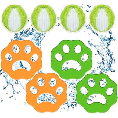 Tierhaarentferner Waschmaschine, Wäschebälle, Haarfänger, Waschmaschinen-Fusselentferner, Wiederverwendbar – Tierfell-Wäschefänger, Haarfänger Waschmaschine