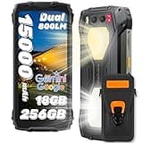 Blackview BV7300 Outdoor Handy Android 14, 15000mAh/45W, 18GB+256GB(2TB), 6.67" 90Hz Display, 50MP+32MP Outdoor Smartphone Ohne Vertrag, Dual 800LM Campinglicht, NFC/Nachtsehen 20MP/Corning Glas/GPS