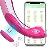 Sex Spielzeug für Paare Vibrator Ultra-dünn, Vibratorstarb Frauen Butterfly Sex Spielzeug für die Frau, Klitoris Stimulator für sie Vibratoren Frauen Leise mit APP & Fernbedienung Unterwegs Sex Toys