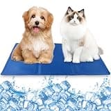 Banaone Selbstkühlende Matte für Hunde, Extra großes Gel-Kühlkissen für Haustiere, 19,6 x 35,4 Zoll Kühlmatte für Hunde und Katzen, kein Wasser oder Kühlung erforderlich, ideal für Zuhause und Reisen