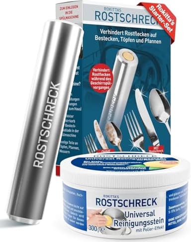 Rokitta’s Rostschreck Bundle – Universal Reinigungsstein und Rost Magnet – 300g und 1er Pack