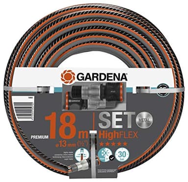 Gardena Comfort HighFLEX Schlauch 18 m, 13 mm (1/2 Zoll): Gartenschlauch mit Power-Grip-Profil, 25 bar Berstdruck, PVC, formstabil, UV-beständig (18062-20)