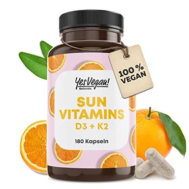 Vitamin D3 K2 Omega 3 + Calcium Magnesium und Zink - 180 Kapseln 5000 IE - Vitamin d hochdosiert - O3-D3-K2 (1 Stück (1er Pack))