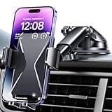 BIPOPIBO Handyhalterung Auto [Super Saugnapf] Handy Halterung Auto Universal Handyhalter Auto 360° Drehbar kfz Handyhalterung Armaturenbrett Handy Halter Auto für iPhone Android Smartphone