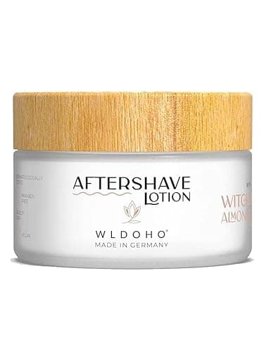 WLDOHO® vegane Aftershave Lotion für Frauen I Pflegt sanft & spendet Feuchtigkeit I Hilft bei Rasierpickel, Rasurbrand, eingewachsene Haare und Irritationen I After Shave Balsam für Damen