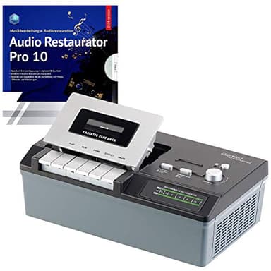 auvisio Kassettenplayer: USB-Kassetten-Player UCR-2200 zum Abspielen & Digitalisieren (Kassettenspieler, MC Digitalisierer, Tonbandkassetten)