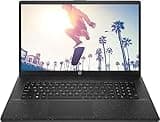 HP Laptop | 17,3 Zoll HD+ | Intel N4120 4 x 2,60 GHz | 16 GB DDR4 RAM | 512 GB SSD | Windows 11 Pro, Schwarz