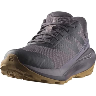 Salomon Elixir Tour wasserdichte Damen Wanderschuhe, Outdoor-bereit, Angenehmes Laufgefühl, Wetterfest, Nine Iron, 38