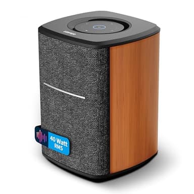 EDIFIER MS50A - Multiroom-fähiger WiFi Smart Speaker mit Bluetooth und kabelloser Stereo-Funktion. Funktioniert mit Amazon Alexa, Apple AirPlay 2, Spotify u.v.m., Braun