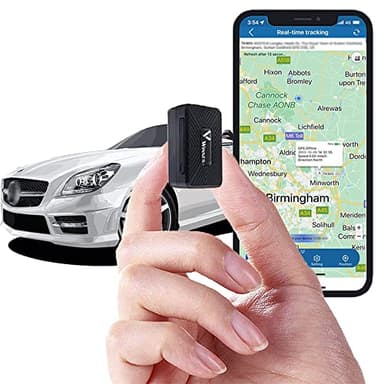 Winnes Mini GPS Tracker Echtzeit Tracking Auto Ohne ABO Geofencing Magnetischer Anti-Lost Gerät für Auto, Kinder, Kostenlose APP/Web-Plattform, TK913 1500mAh-Akku