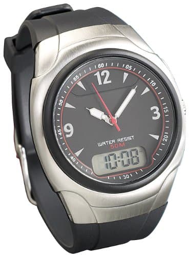 St. Leonhard Funk Armbanduhren: Funkarmbanduhr RC-1240.Duo mit digitaler & analoger Anzeige (Herren Funkuhr, Funkarmbanduhr Herren, Digitale)