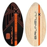BRUNELLI Skimboard Holz Surfbrett Wellenbrett Surfboard 41" (104cm)