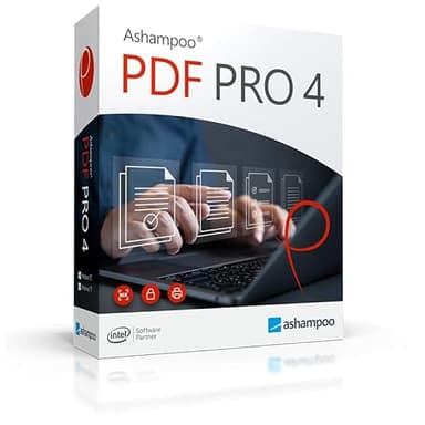 Ashampoo PDF Pro 4 – PDFs bearbeiten, konvertieren, zusammenfügen und erstellen | 1 Gerät | 1 Benutzer | PC Aktivierungscode per Product Key Card