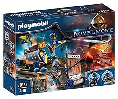 PLAYMOBIL Novelmore 70538 Novelmore Angriffstrupp, für Kinder von 4-10 Jahren