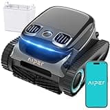 AIPER Scuba S1 Pro Poolroboter Boden und Wand mit Horizontaler Wasserlinienreinigung, Intelligenter Navigation, 180 Minuten Batterielaufzeit, Poolsauger Ideal für Eingelassene Pools bis zu 200㎡