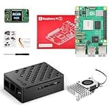 RasTech Raspberry Pi 5 8GB Kit mit Active Cooler, Pi 5 ABS Gehäuse und Schraubendreher und Garantiekarte